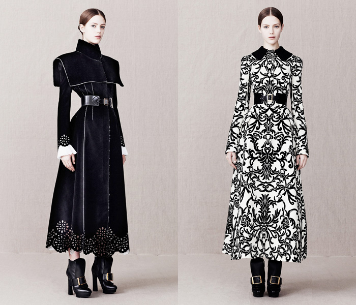 Alexander McQueen 2013-2014 Pre Fall Winter Womens Runway Collection: Designer Denim Jeans Fashion: Season Collections, Runways, Lookbooks and Linesheets