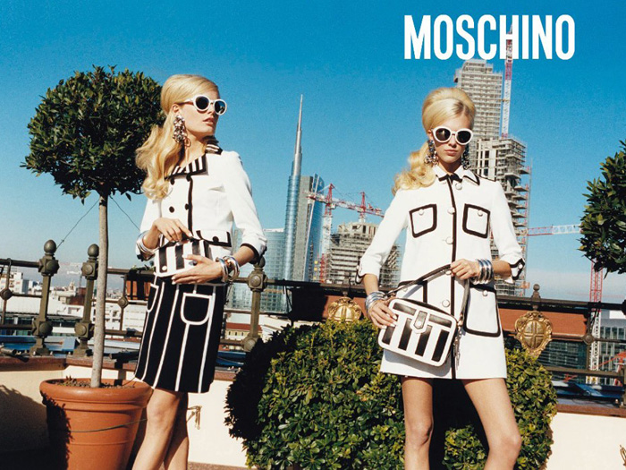 Moschino 2013 Spring Summer Ad Campaign: Designer Denim Jeans Fashion: Season Collections, Runways, Lookbooks and Linesheets
