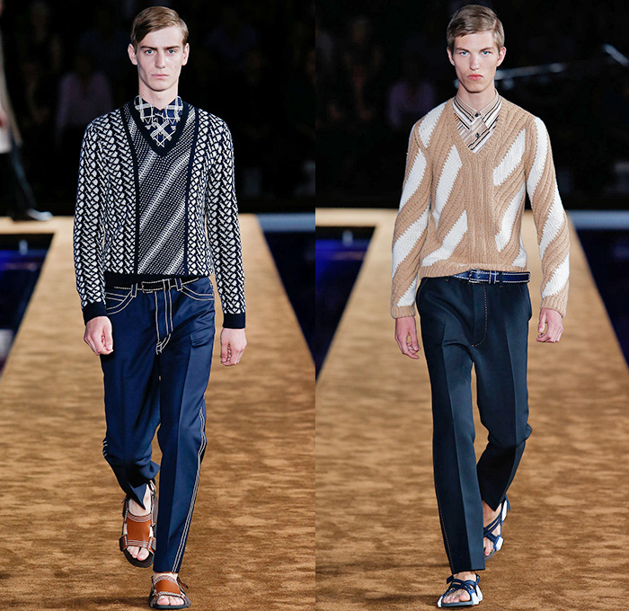 Prada 2015 Spring Summer Mens Runway | Denim Jeans Fashion Week ...  