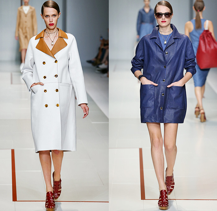 Trussardi 2015 Spring Summer Womens Runway | Denim Jeans Fashion