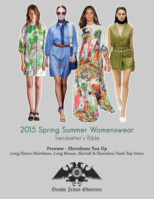 Download our 2015 Spring Summer Womenswear Trendsetter's Bible - 50 Major Trends 56 page PDF Guidebook + Secret Stash Folder 80 Denim Notables