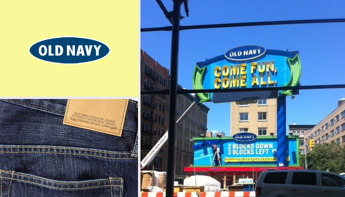 Old Navy: Jean Culture Feature at Denim Jeans Observer