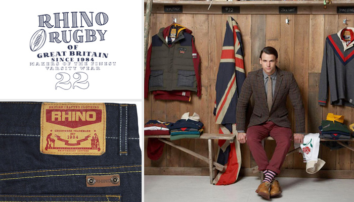 Rhino Rugby of Great Britain: Jean Culture Feature at Denim Jeans Observer