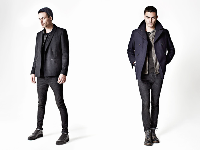 AllSaints Spitalfields 2012-2013 Winter November Mens Lookbook: Designer Denim Jeans Fashion: Season Collections, Runways, Lookbooks, Linesheets & Ad Campaigns