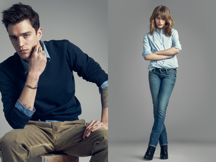 Big Star Limited Poland 2012-2013 Fall Winter Campaign: Designer Denim Jeans Fashion: Season Collections, Runways, Lookbooks, Linesheets & Ad Campaigns