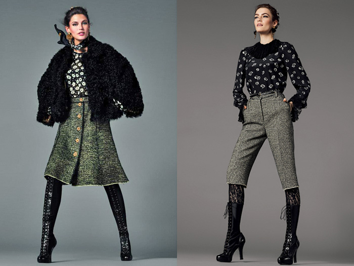 Dolce&Gabbana Sicilia Collection 2012-2013 Fall Winter: Designer Denim Jeans Fashion: Season Collections, Runways, Lookbooks, Linesheets & Ad Campaigns