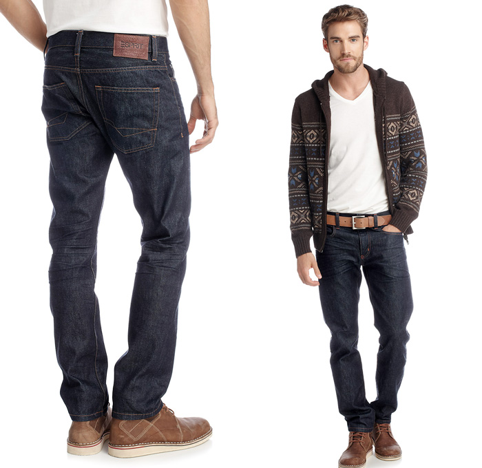 Esprit Dark Indigo Jeans 2012-2013 Fall Winter Collection: Designer Denim Jeans Fashion: Season Collections, Runways, Lookbooks, Linesheets & Ad Campaigns