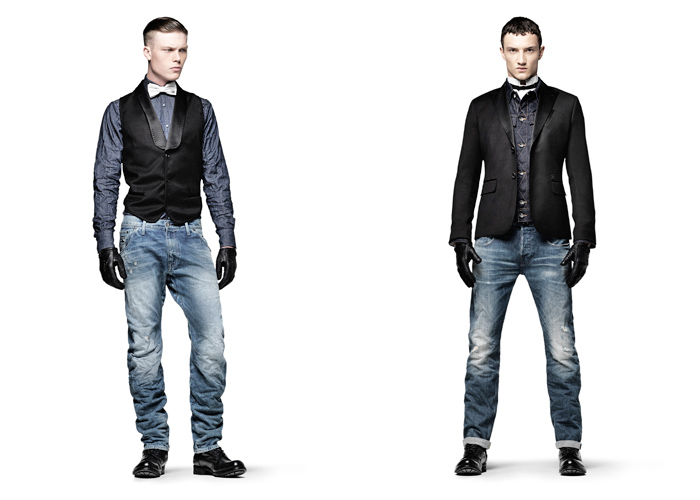 G-Star RAW Correct The Midnight Collection for 2012-2013 Winter: Designer Denim Jeans Fashion: Season Collections, Runways, Lookbooks, Linesheets & Ad Campaigns