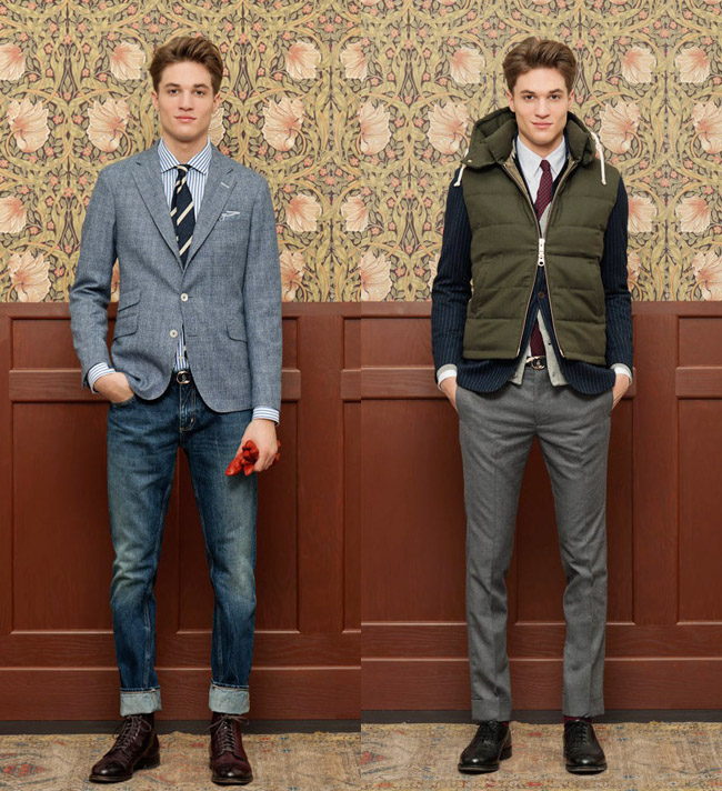 GANT Rugger 2012-2013 Winter Holiday Mens Lookbook: Designer Denim Jeans Fashion: Season Collections, Runways, Lookbooks, Linesheets & Ad Campaigns