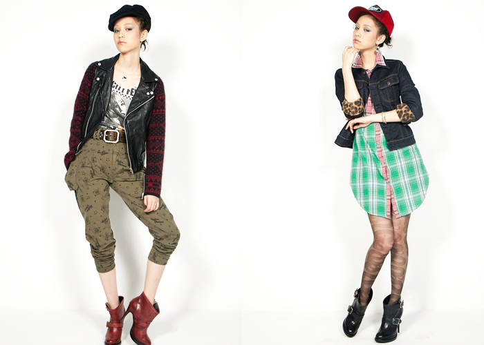 Hysteric Glamour 2012 Fall Lookbook: Designer Denim Jeans Fashion: Season Collections, Runways, Lookbooks and Linesheets