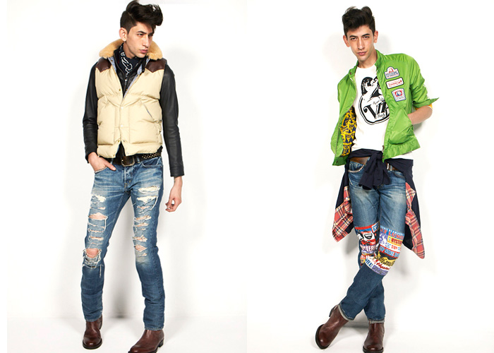 Hysteric Glamour 2012 Fall Lookbook: Designer Denim Jeans Fashion: Season Collections, Runways, Lookbooks and Linesheets