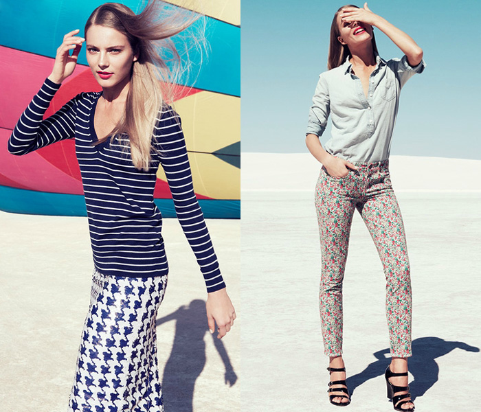 J.Crew 2013 January Womens Style Guide: Designer Denim Jeans Fashion: Season Collections, Runways, Lookbooks, Linesheets & Ad Campaigns