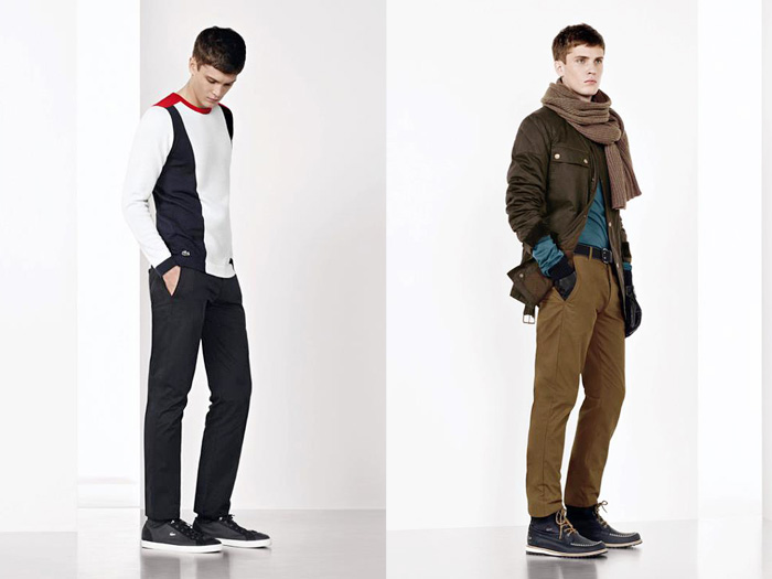 Lacoste 2012-2013 Fall Winter Mens Collection: Designer Denim Jeans Fashion: Season Collections, Runways, Lookbooks, Linesheets & Ad Campaigns