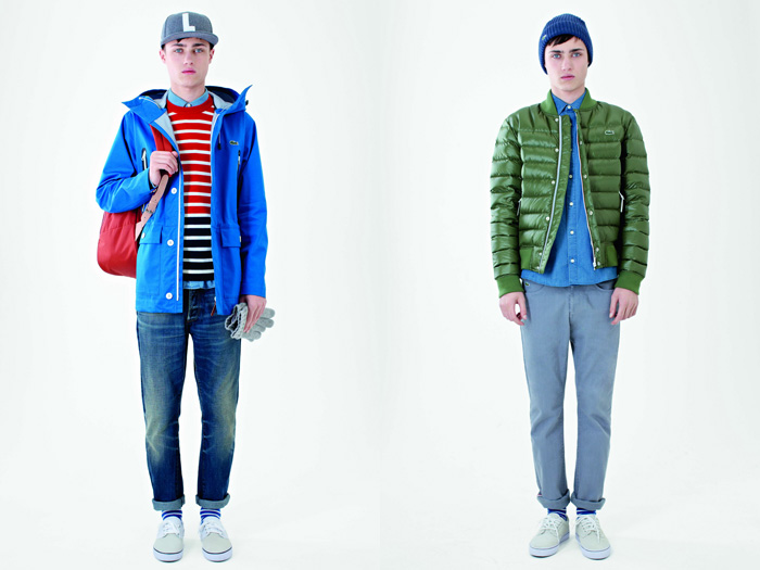 Lacoste L!VE 2012-2013 Fall Winter Lookbook: Designer Denim Jeans Fashion: Season Collections, Runways, Lookbooks, Linesheets & Ad Campaigns
