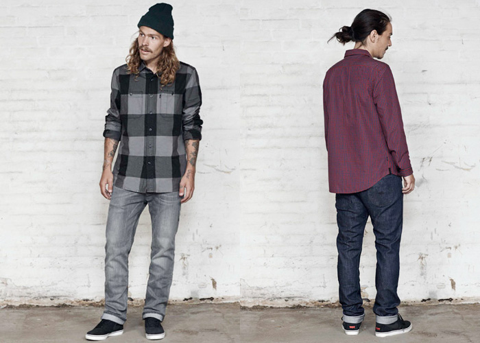 Levi's Streetwear Collection 2012-2013 Fall Winter Lookbook Europe: Designer Denim Jeans Fashion: Season Collections, Runways, Lookbooks, Linesheets & Ad Campaigns