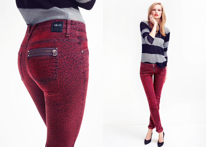 MAC Burgundy 2012 Fall Collection: Designer Denim Jeans Fashion: Season Collections, Runways, Lookbooks and Linesheets