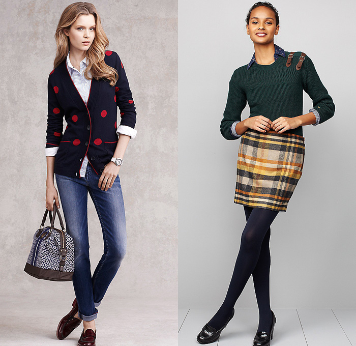 Tommy Hilfiger 2012-2013 Fall Winter Womens Looks: Designer Denim Jeans Fashion: Season Collections, Runways, Lookbooks, Linesheets & Ad Campaigns