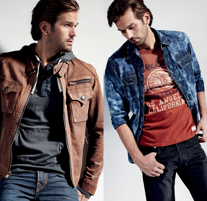 True Religion Brand Jeans 2012-2013 Holiday Mens Lookbook: Designer Denim Jeans Fashion: Season Collections, Runways, Lookbooks, Linesheets & Ad Campaigns