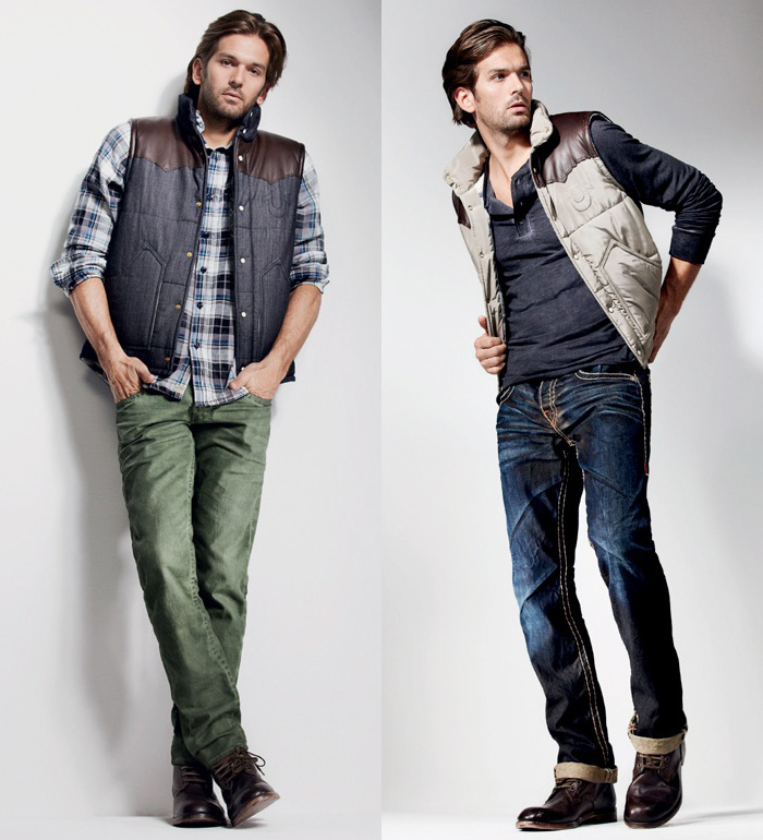 True Religion Brand Jeans 2012-2013 Holiday Mens Lookbook: Designer Denim Jeans Fashion: Season Collections, Runways, Lookbooks, Linesheets & Ad Campaigns