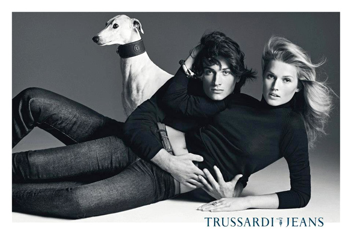 Trussardi Jeans 2012-2013 Fall Winter Ad Campaign: Designer Denim Jeans Fashion: Season Collections, Runways, Lookbooks, Linesheets & Ad Campaigns