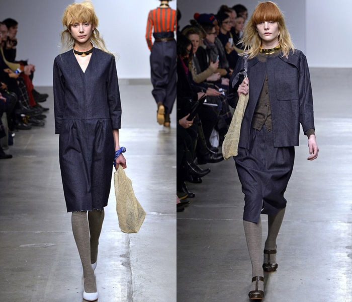 A Détacher 2013-2014 Fall Winter Womens Runway Collection - New York Fashion Week: Designer Denim Jeans Fashion: Season Collections, Runways, Lookbooks and Linesheets