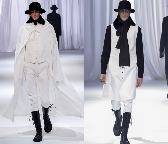 Ann Demeulemeester 2013-2014 Fall Winter Mens Runway Collection: Designer Denim Jeans Fashion: Season Collections, Runways, Lookbooks and Linesheets