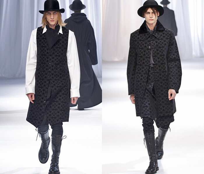 Ann Demeulemeester 2013-2014 Fall Winter Mens Runway Collection: Designer Denim Jeans Fashion: Season Collections, Runways, Lookbooks and Linesheets