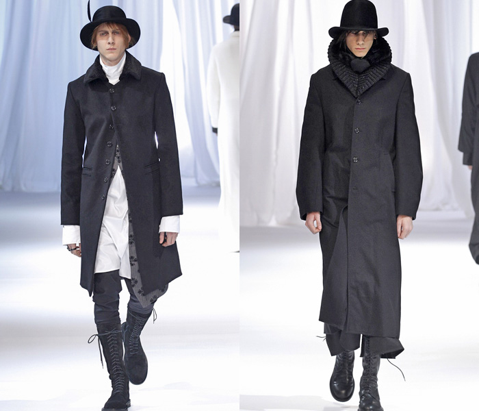 Ann Demeulemeester 2013-2014 Fall Winter Mens Runway Collection: Designer Denim Jeans Fashion: Season Collections, Runways, Lookbooks and Linesheets