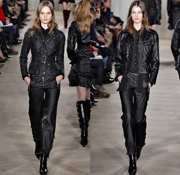 Belstaff 2013-2014 Fall Winter Womens Runway Collection: Designer Denim Jeans Fashion: Season Collections, Runways, Lookbooks and Linesheets