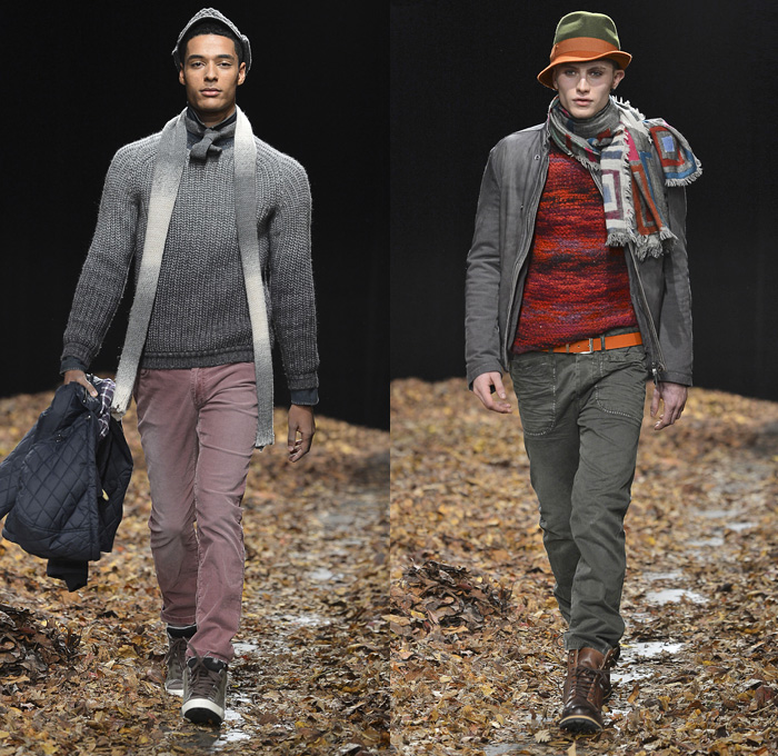 United Colors of Benetton 2013-2014 Fall Winter Mens Runway Collection: Designer Denim Jeans Fashion: Season Collections, Runways, Lookbooks and Linesheets