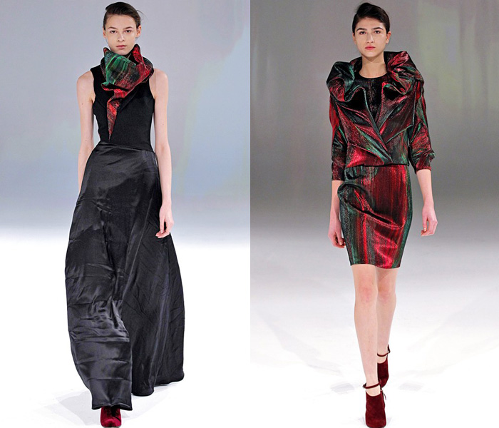 Chalayan 2013-2014 Fall Winter Womens Runway Collection - Paris Fashion Week: Designer Denim Jeans Fashion: Season Collections, Runways, Lookbooks and Linesheets