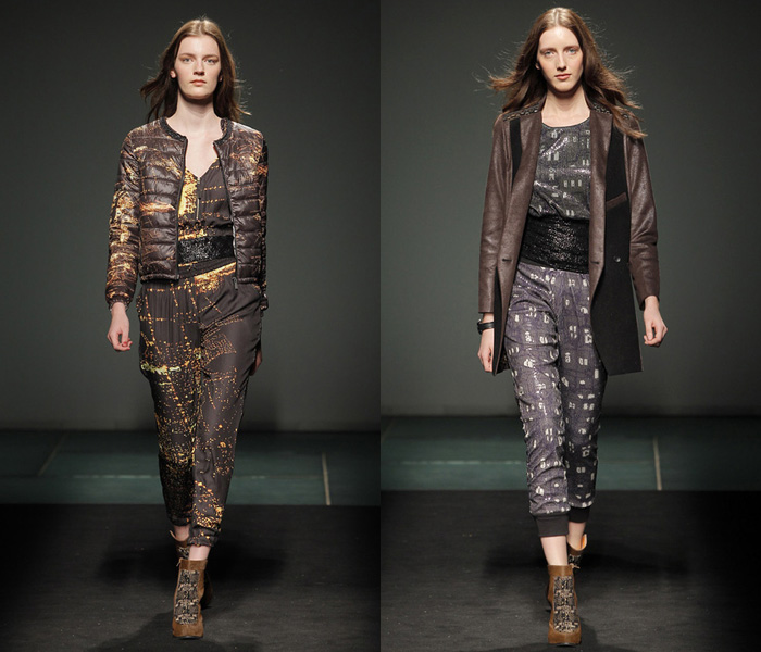 Custo Barcelona 2013-2014 Fall Winter Womens Runway Collection: Designer Denim Jeans Fashion: Season Collections, Runways, Lookbooks and Linesheets