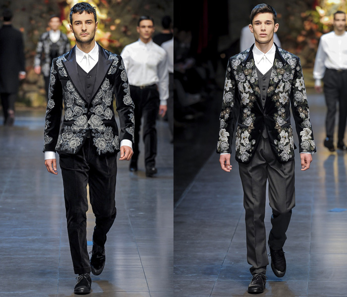 Dolce & Gabbana 2013-2014 Fall Winter Mens Runway Collection: Designer Denim Jeans Fashion: Season Collections, Runways, Lookbooks and Linesheets