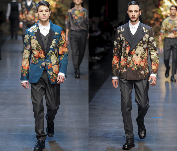 Dolce & Gabbana 2013-2014 Fall Winter Mens Runway Collection: Designer Denim Jeans Fashion: Season Collections, Runways, Lookbooks and Linesheets