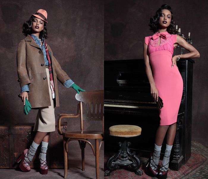 Dsquared2 2013 Pre Fall Womens Collection: Designer Denim Jeans Fashion: Season Collections, Runways, Lookbooks and Linesheets