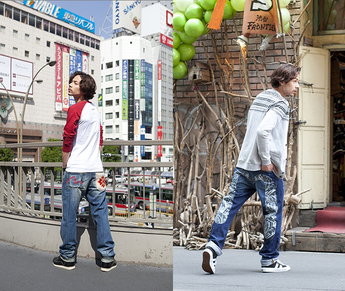 Evisu 2013-2014 Fall Winter Mens Lookbook Collection - Heritage, Genes, Private Stock, Daicock, Hand Paint Seagull - Raw Dry Selvedge Denim Jeans: Designer Denim Jeans Fashion: Season Collections, Runways, Lookbooks and Linesheets