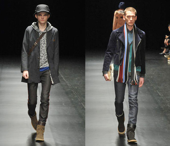 FACTOTUM 2013-2014 Fall Winter Mens Runway Collection - Mercedes-Benz Fashion Week Tokyo - Japan Fashion Week: Designer Denim Jeans Fashion: Season Collections, Runways, Lookbooks and Linesheets