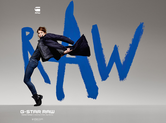 G-Star RAW 2013-2014 Fall Winter Ad Campaign - Destroy to Construct shot by Rankin with Sergio Pizzorno and Keenan Kampa - The Art of RAW: Designer Denim Jeans Fashion: Season Collections, Runways, Lookbooks and Linesheets