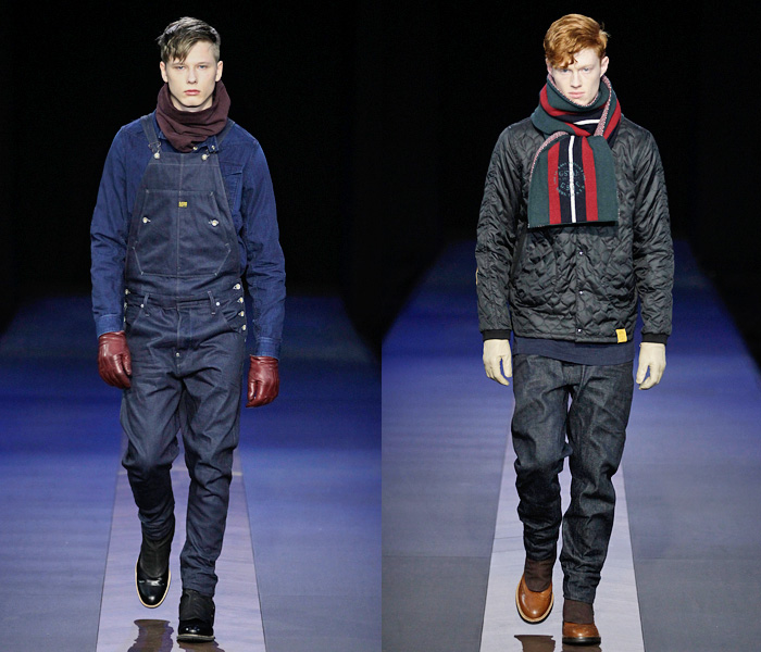 G-Star RAW 2013-2014 Fall Winter Mens Runway Collection - Bread and Butter Berlin: Designer Denim Jeans Fashion: Season Collections, Runways, Lookbooks and Linesheets