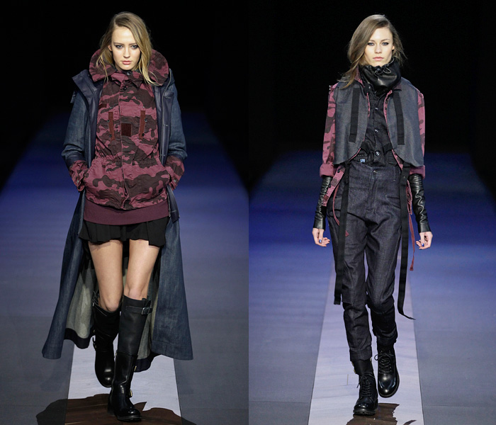 G-Star RAW 2013-2014 Fall Winter Womens Runway Collection - Bread and Butter Berlin: Designer Denim Jeans Fashion: Season Collections, Runways, Lookbooks and Linesheets