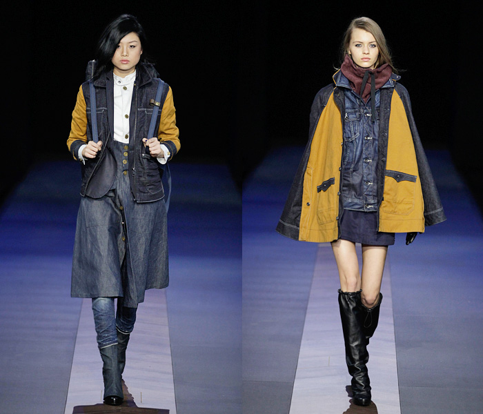 G-Star RAW 2013-2014 Fall Winter Womens Runway Collection - Bread and Butter Berlin: Designer Denim Jeans Fashion: Season Collections, Runways, Lookbooks and Linesheets