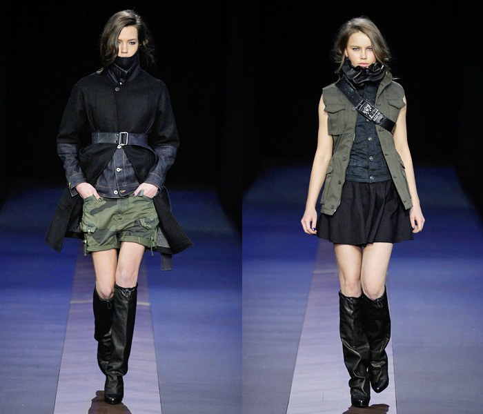 G-Star RAW 2013-2014 Fall Winter Womens Runway Collection - Bread and Butter Berlin: Designer Denim Jeans Fashion: Season Collections, Runways, Lookbooks and Linesheets