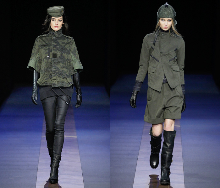 G-Star RAW 2013-2014 Fall Winter Womens Runway Collection - Bread and Butter Berlin: Designer Denim Jeans Fashion: Season Collections, Runways, Lookbooks and Linesheets