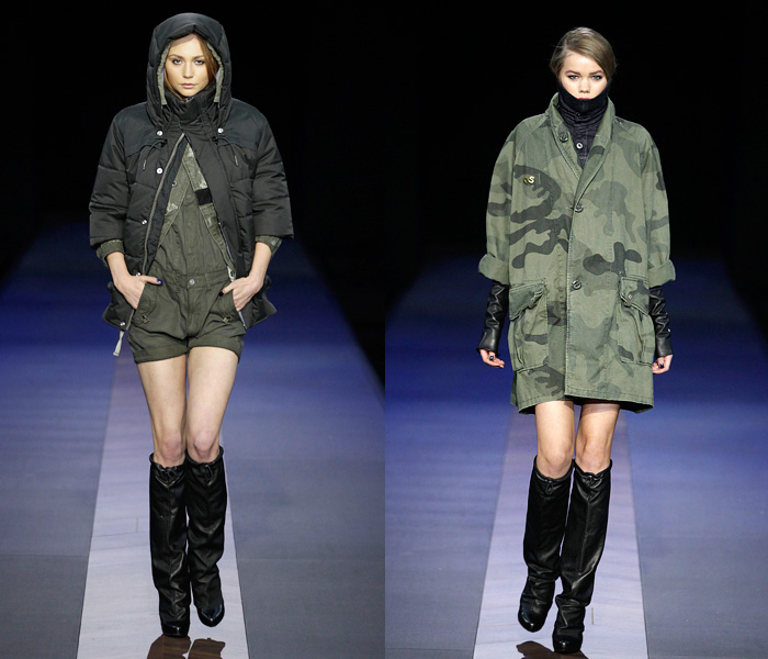 G-Star RAW 2013-2014 Fall Winter Womens Runway Collection - Bread and Butter Berlin: Designer Denim Jeans Fashion: Season Collections, Runways, Lookbooks and Linesheets