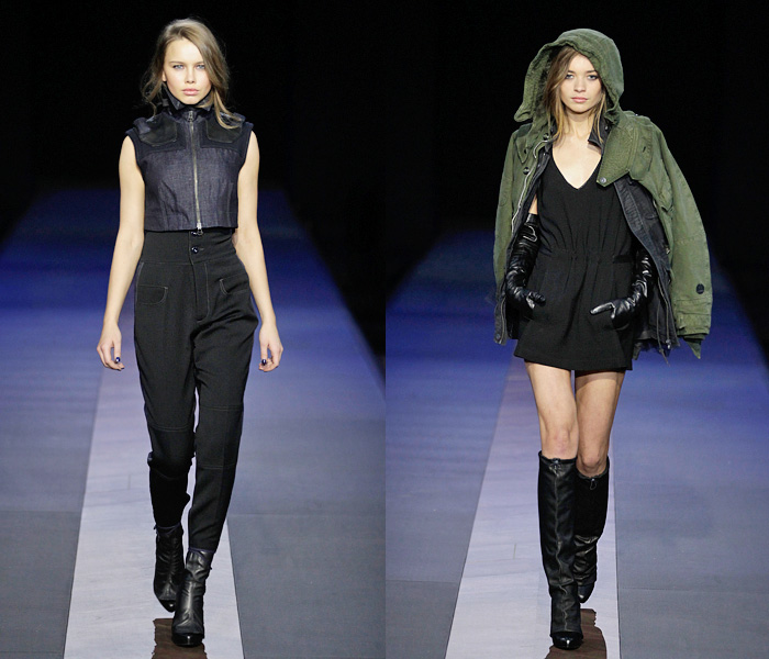 G-Star RAW 2013-2014 Fall Winter Womens Runway Collection - Bread and Butter Berlin: Designer Denim Jeans Fashion: Season Collections, Runways, Lookbooks and Linesheets