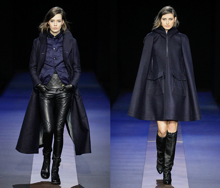 G-Star RAW 2013-2014 Fall Winter Womens Runway Collection - Bread and Butter Berlin: Designer Denim Jeans Fashion: Season Collections, Runways, Lookbooks and Linesheets