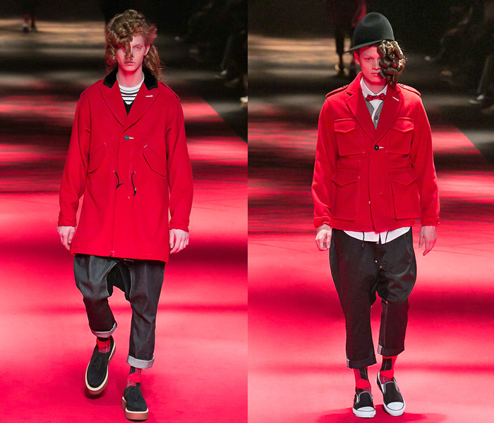 GANRYU 2013-2014 Fall Winter Mens Runway Collection - Comme des Garçons - Tokyo - Japan Fashion Week: Designer Denim Jeans Fashion: Season Collections, Runways, Lookbooks and Linesheets