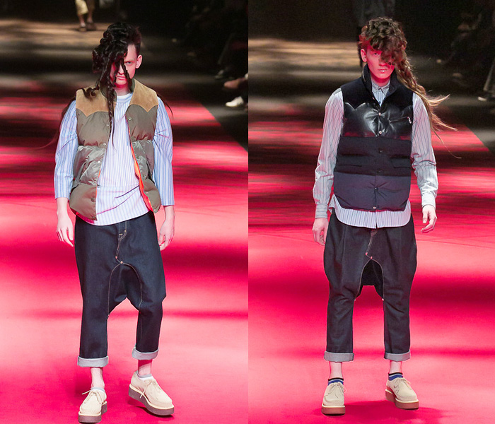 GANRYU 2013-2014 Fall Winter Mens Runway Collection - Comme des Garçons - Tokyo - Japan Fashion Week: Designer Denim Jeans Fashion: Season Collections, Runways, Lookbooks and Linesheets