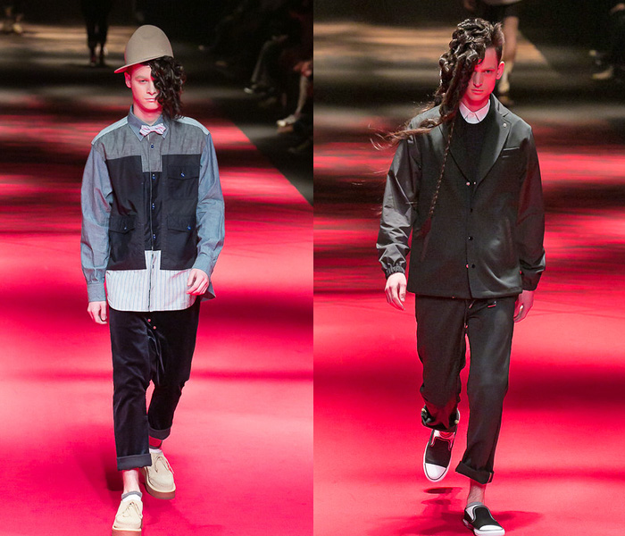 GANRYU 2013-2014 Fall Winter Mens Runway Collection - Comme des Garçons - Tokyo - Japan Fashion Week: Designer Denim Jeans Fashion: Season Collections, Runways, Lookbooks and Linesheets