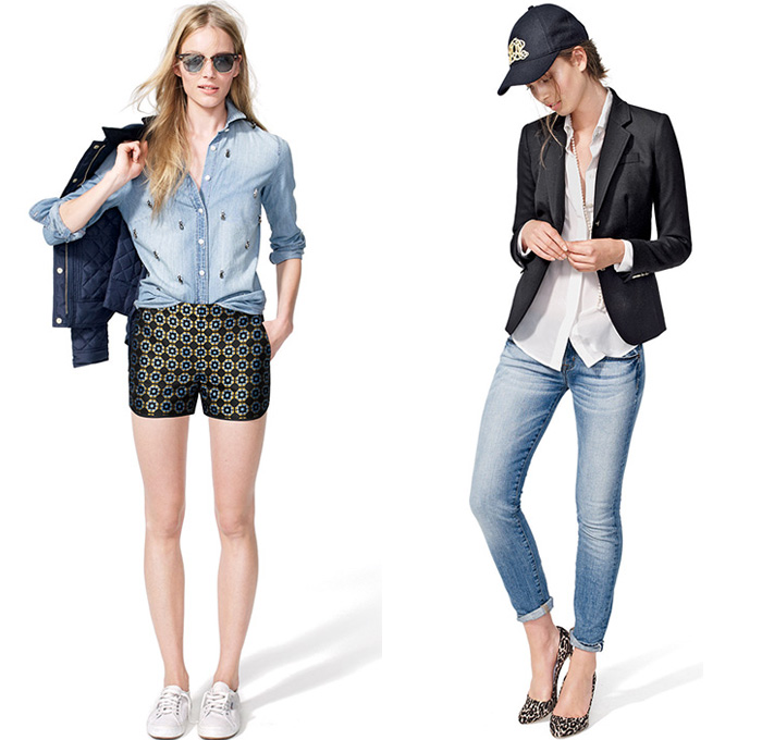 J.Crew 2013 August Pre Fall Looks We Love - End of Summer - Pre Autumn Fashion: Designer Denim Jeans Fashion: Season Collections, Runways, Lookbooks and Linesheets